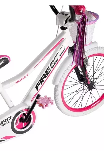 BICICLETA NIA FIREBIRD HONEY R 20 CON CANASTO PORTA MUECA - Vista 3