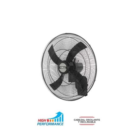 Ventilador De Pared Liliana 24 Negro Vw-2416