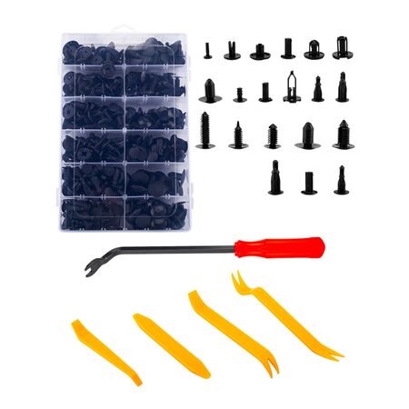 Kit de 240 Piezas Gadnic Herramienta De Extracción De Molduras Clips