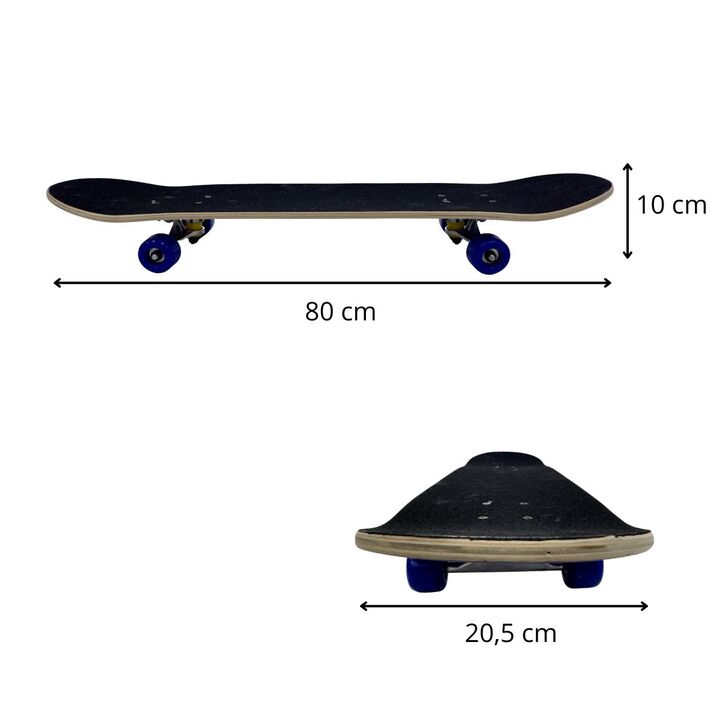 Skate Doble Cola F-203 Galaxia - Vista 7