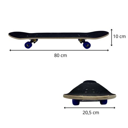 Skate Doble Cola F-203 Galaxia