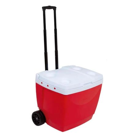 Conservadora 42 Litros Mor Ice Cold con Ruedas 25108222 Rojo
