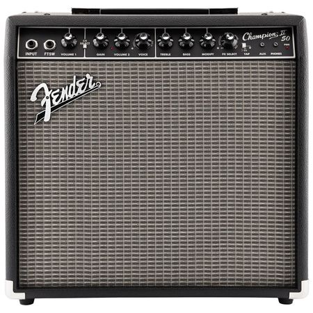 Fender Champion™ II 50. Amplificador de guitarra de 50 W. Versatilidad total para practicar y tocar en vivo