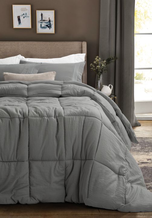 Acolchado Edredon Oxford Platinum King - Vista 3
