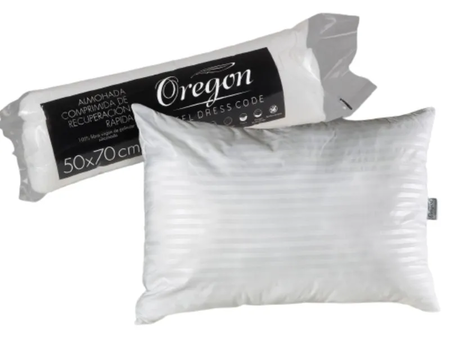 Almohada Alta Recuperacion Blanco Compactada Oregon 1822008 