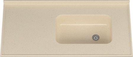 Tapa Mesada Ms Marmol Sintetico Mm820 1.20x0.60m Beige