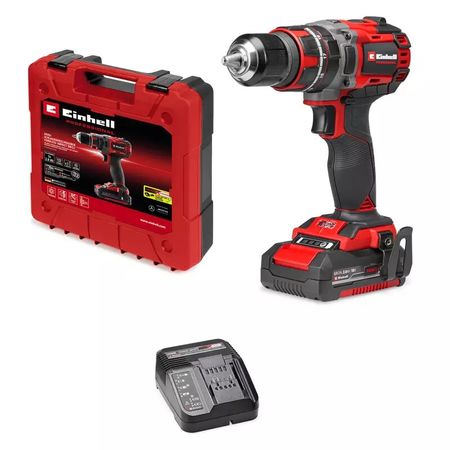 Einhell Taladro impacto Inalambrico TP-CD 18/60 Li-i BL (1x2,0Ah)