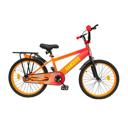 Bicicleta Infantil Randers 20p Acero Reforzado Naranja Bke-202-E