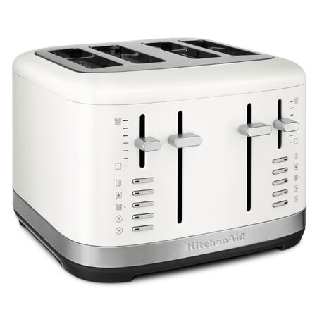 Tostadora KitchenAid 4 Rebanadas Blanco Porcelana LKMT4109RP