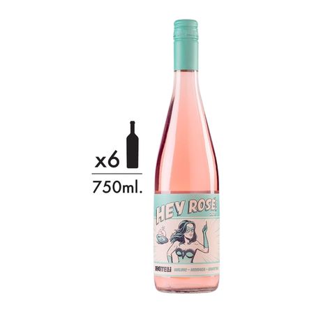 Vino Rosado Hey Rose Caja x 6