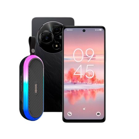 Combo TCL 60 NXT Paper 5G 8+512GB Dark Black + Parlante Dekkin 16W