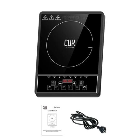Anafe Vitrocerámico Cuk by Gadnic Eléctrico 1 Hornalla 1500W