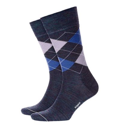 MEDIAS ROMBOS AZULES