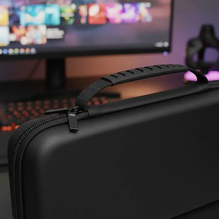 Estuche De Transporte Dehuka Compatible Con Nintendo Switch 2 | Eva Resistente | Con Ranuras Para Juegos Negro