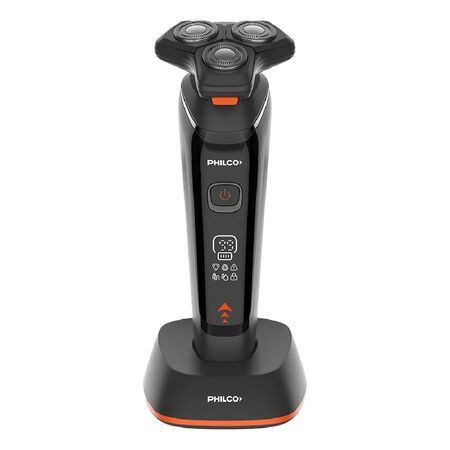 Afeitadora Eléctrica Philco Titanium + Base Cargadora AE5805PP