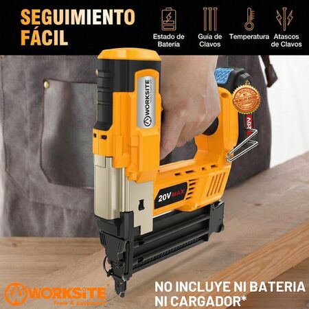 Engrampadora Clavadora Inalámbrica Completa Worksite 2 En 1