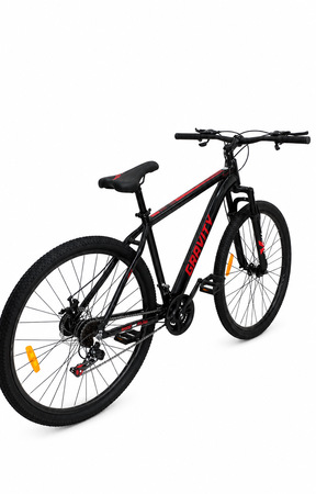 Bicicleta Mountain Bike Gravity Glock Talle M/l Gris Y Rojo