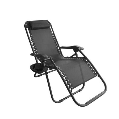 Reposera Plegable Gravedad Cero WAGGS Reclinable Camping