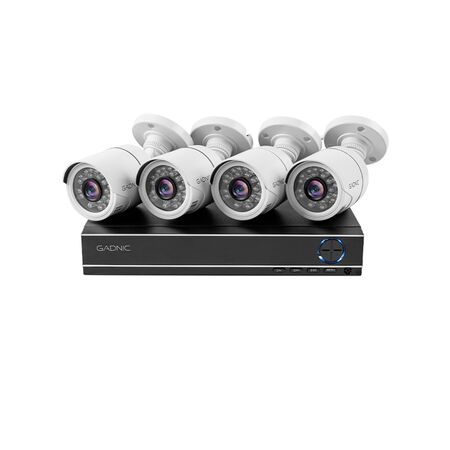 Cámaras de Seguridad + DVR Gadnic x4 Interior/Exterior IP CCTV Visión Nocturna