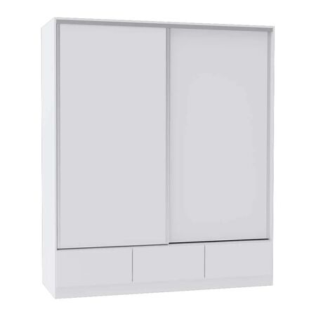 Placard Orlandi 3120 Blanco Puertas Corredizas