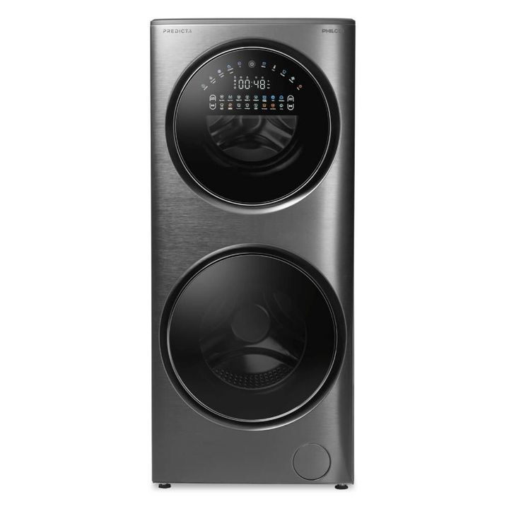 LAVASECARROPAS PHILCO TORRE PREDICTA 15kg/7kg DARK INOX - Vista 5