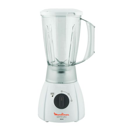 LICUADORA MOULINEX LM2701AR OPTIMIX PLUS BLANCA- 2 VEL, 550W, 2LTS.