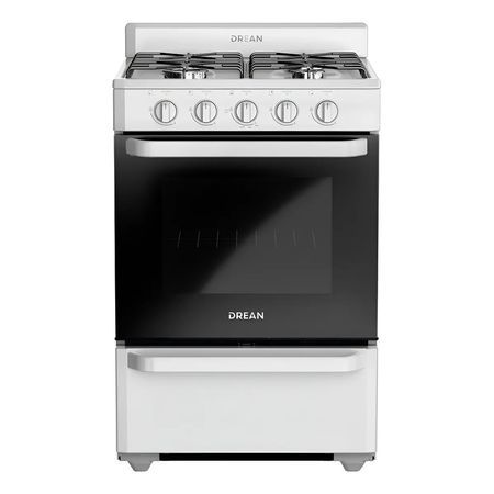 Cocina Multigas Drean Cd5602ab0 56cm Blanca 4 Hornallas Blanco