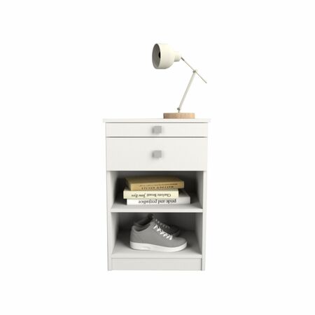 MESA DE LUZ TABLE`S CON DESAYUNADOR BLANCO 6430-BM