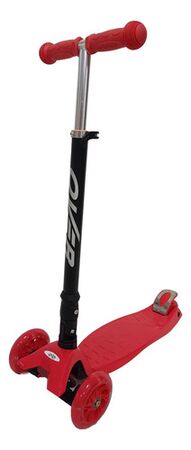 Monopatin Overtech Maxi-891 Plegable Niños 4 Ruedas Led  