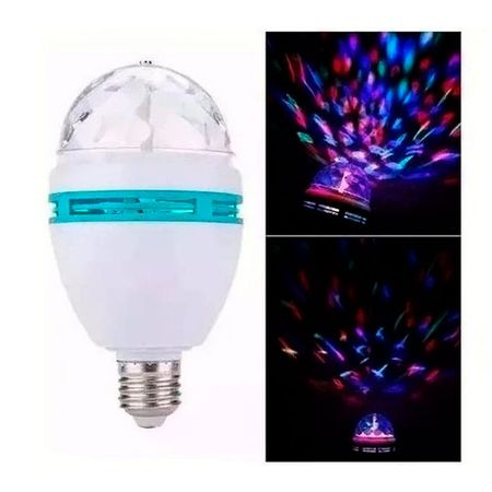 LAMPARA LED CON EFECTO FIESTA
