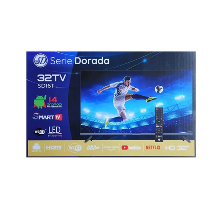 Led tv smart 32 Serie Dorada Netfilx- Youtube.-Wifi