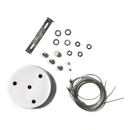 Kit De Suspension Para Plafon York / Sintra Blanco