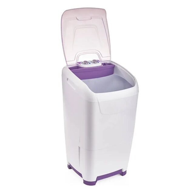 LAVARROPAS SEMIAUTOMATICO COLUMBIA LSC-10001 10 KG C/BOMBA DESAGOTE CARGA SUP - Vista 3