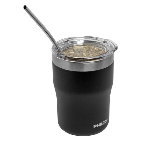 Mate y Vaso Térmico inoxidable 300ML Philco MT300PHP    