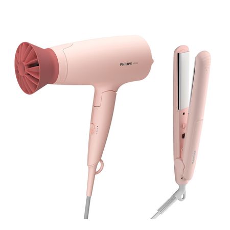 Combo Secador Y Planchita de pelo Philips ( BHP398/00)