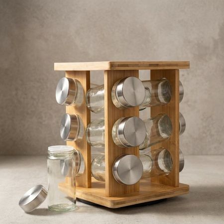 ESPECIERO BAMBOO X 12 16X22 CM ETXE