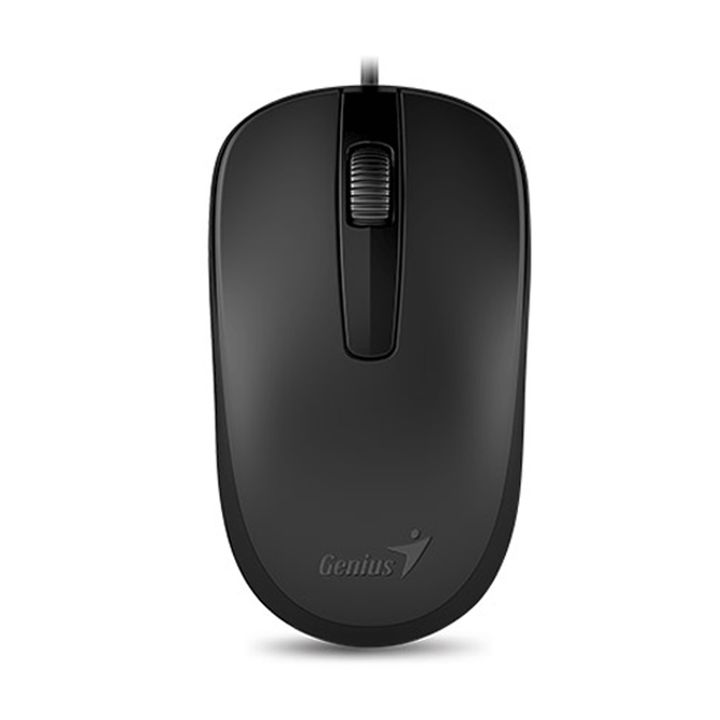 Mouse Genius DX-120 Usb Black Con Cable - Vista 1