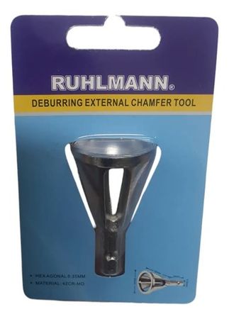 Rebarbador Ruhlmann 1/4 Pulgada para Taladro
