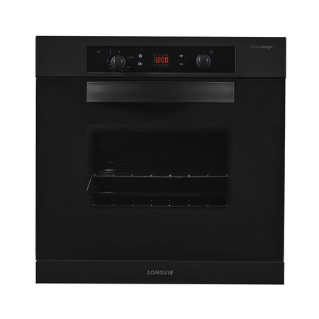 Horno A Gas Empotrable Grafito 60 Cm - Grill - Digital Longvie H6900gt