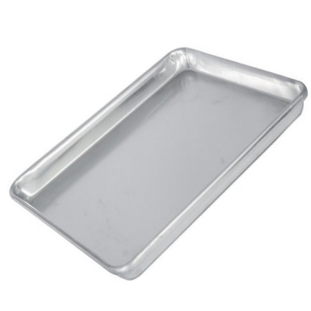 Bandeja Aluminizada Lisa Horno 60x40x2 Cm M123 Gris