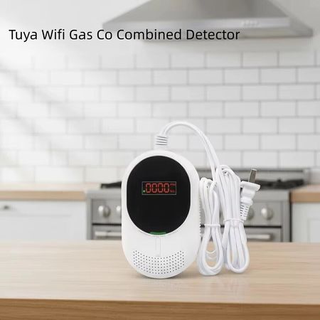 Detector Sensor de Monoxido de Carbono CO WiFi Smart Life