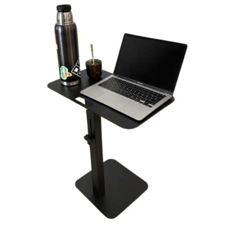 Mesa de arrime Iron DS Home regulable en altura Negro