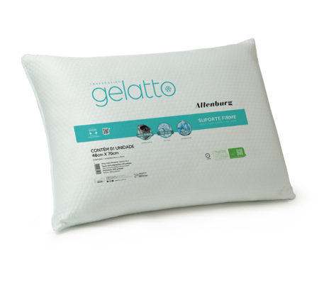 Almohada Gelatto Extra Suave Tecnología Efecto Frío - Altenburg