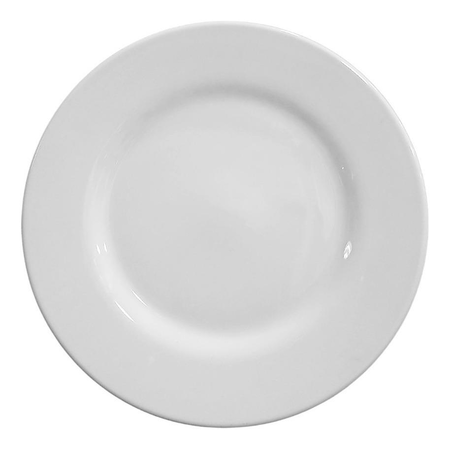 Set 10 Platos Postre Porcelana Tsuji 1100 Segunda Selección Blanco Plato Postre
