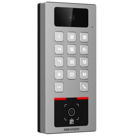 Control de Acceso Hikvision Exterior Tarjeta Teclado DS-K1T502DBWX-C
