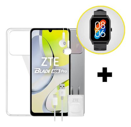 Combo Celular Zte Blade A56 Pro + Smartwatch Havit De Regalo 