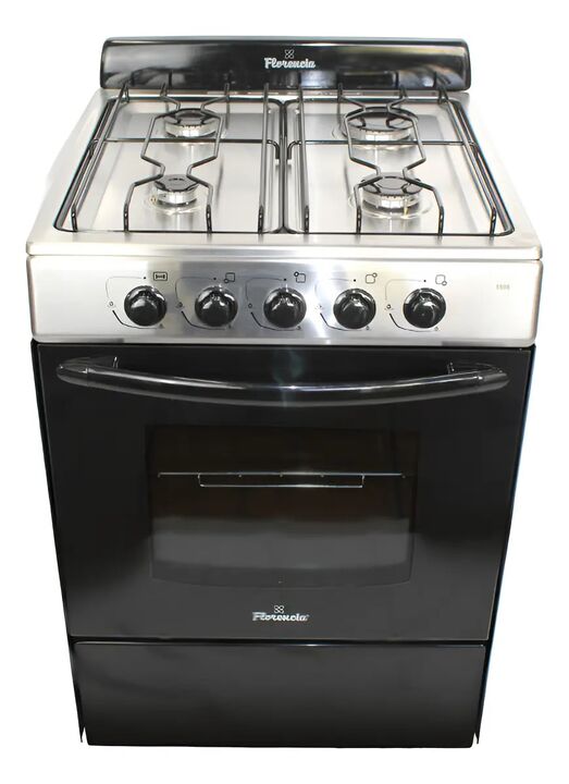 Cocina Florencia 5508 4 Hornallas Multigas Con Visor 56cm Gris - Vista 1