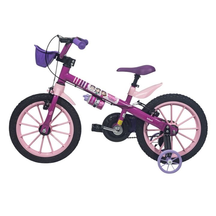 Bicicleta de paseo R16 Infanti con cantimplora Rosa - Vista 2