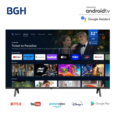 Smart Tv Bgh 32 B3226G5G Hd Google Tv