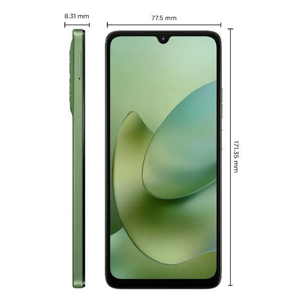 CELULAR MOTOROLA G06 NFC 6.9P 50M 4/128G VERDE - Vista 3